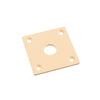 Allparts Vintage-Style Square Jackplate for Les Paul - Cream