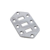 Allparts Switch Plate for Jaguar - Chrome