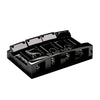 Leo Quan® Badass I™ Bass Bridge, 4 String - Black