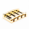 Leo Quan® Badass I™ Bass Bridge, 4 String - Gold