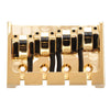 Goldo Deluxe 4D Bass Bridge, 4 String - Gold