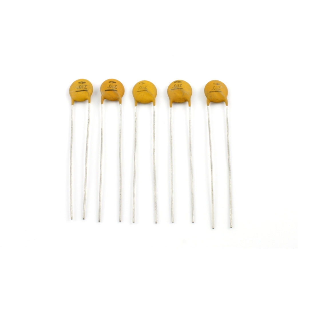 5 Condensatori A Disco In Ceramica .02 Mfd (203) - Allparts EP-0056-000 Per Chitarra Elettrica - Foto 5