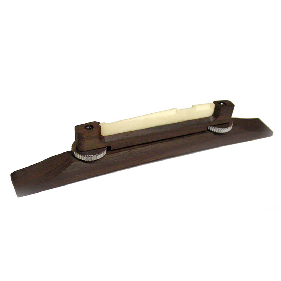 GB-2536-0R1 Rosewood Bridge and Base for Archtop