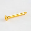 Allparts Short Neck Plate Screws - Gold