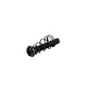 Allparts Metric Bridge Length Screws and Springs - Black