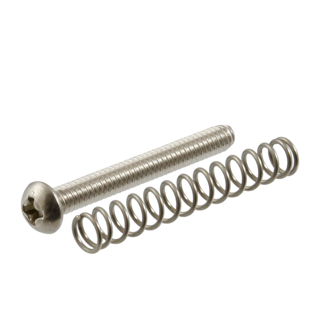 guitar pedal screws Allparts Stainless Steel Bridge Length Screws (6pk)