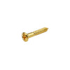 Allparts 1-in. Bridge Mounting Screws - Gold