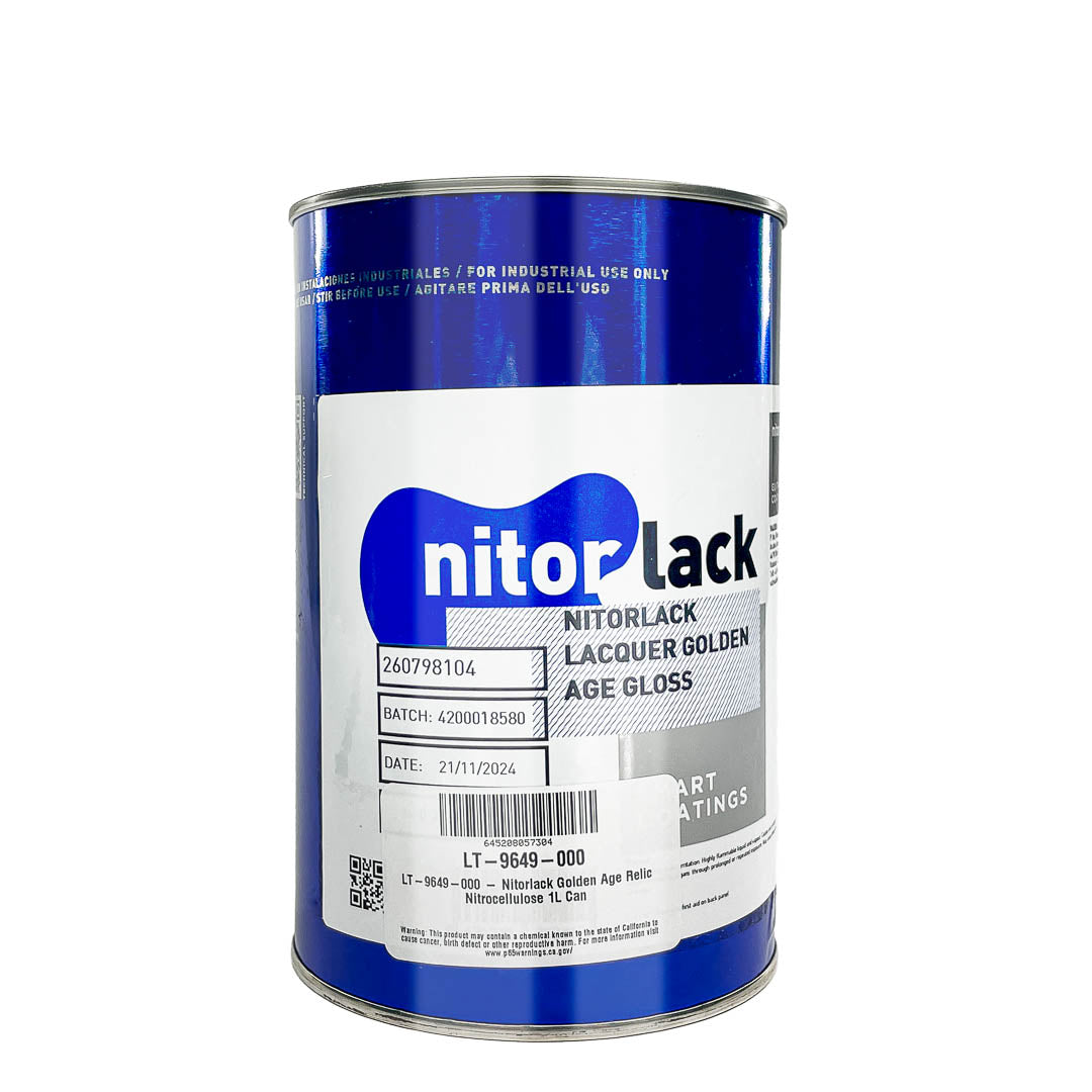 Nitorlack Nitrocellulose Can Golden Age Relic 1L