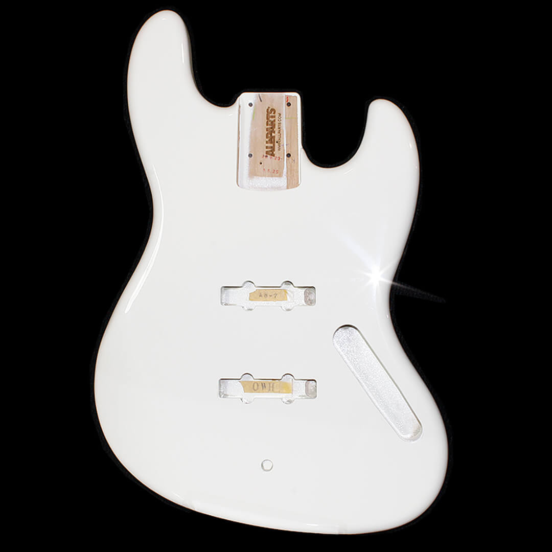 Allparts Replacement Body for Jazz Bass - Olympic White