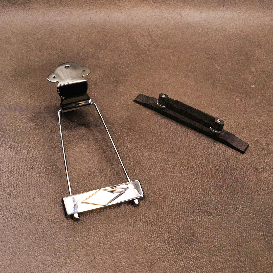 trapeze tailpiece with ebony bridge