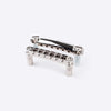TonePros Large Metric Tuneomatic and Tailpiece Set - Nickel