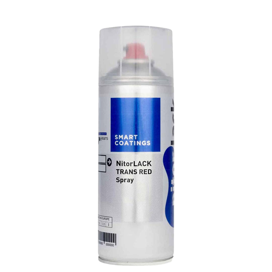 Nitorlack Aerosol Spray Translucent Red 400mL