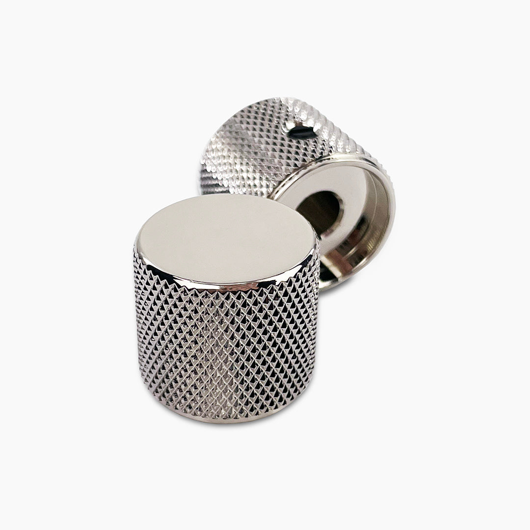 Allparts Metal Barrel Knobs (2 pcs)
