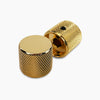 Allparts Metal Barrel Knobs (2 pcs) - Gold