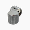 Allparts Metal Barrel Knobs (2 pcs) - Chrome