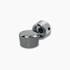 Allparts Metal Cupcake Knob Set (2 pcs) - Chrome