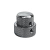 Allparts Stacked Concentric Knob Set (2 pcs) - Chrome