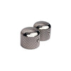 Gotoh Short Metal Dome Knobs (2 pcs) - Nickel