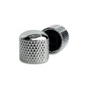 Allparts Push-on Metal Dome Knobs (2 pcs) - Chrome