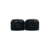 Allparts Mini Dome Knob Set (2 pcs) - Black