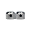 Allparts Mini Dome Knob Set (2 pcs) - Chrome
