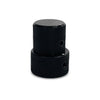 Allparts Stacked Concentric Knob Set (2 pcs) - Black
