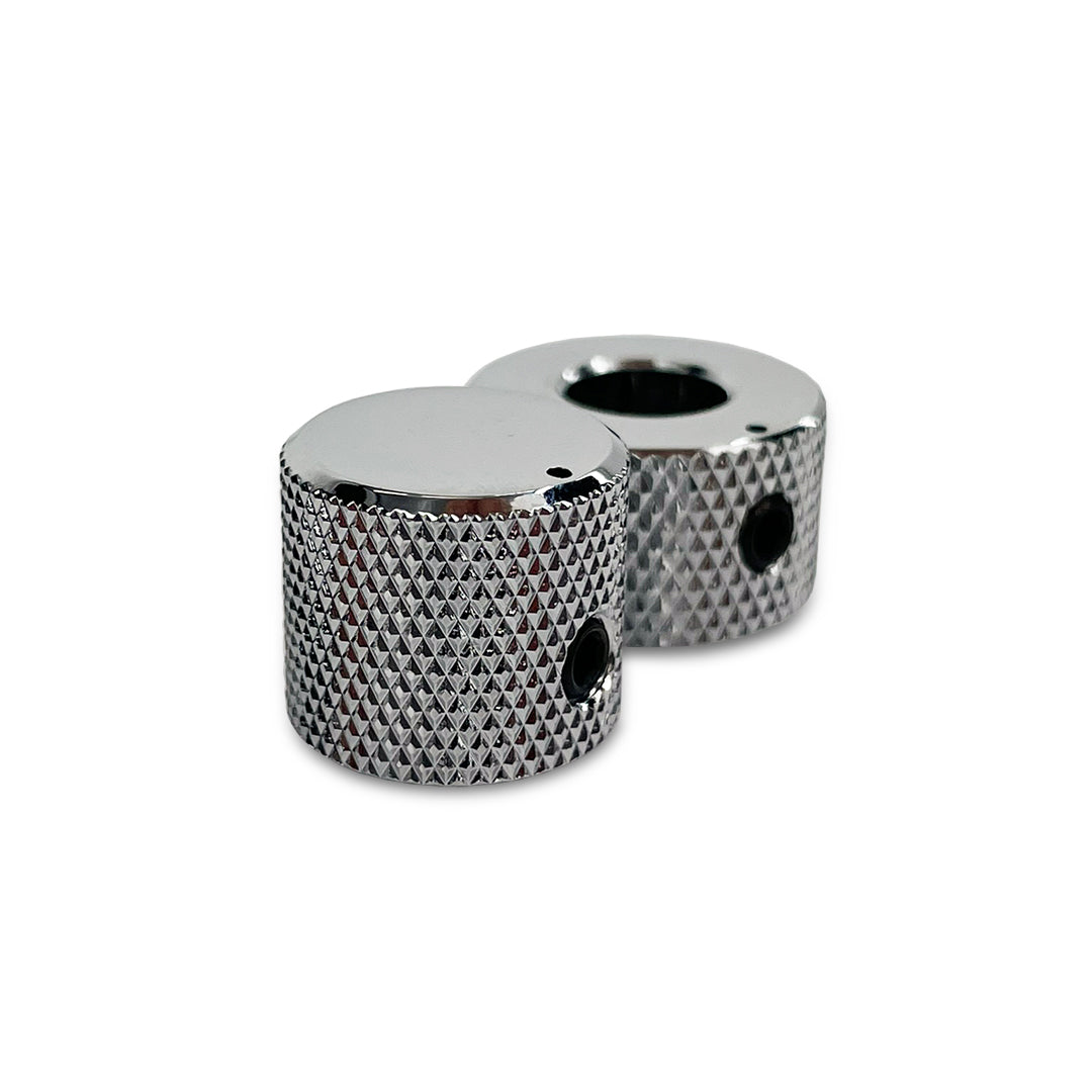 gotoh concentric knob set front angled view chrome