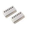 Allparts Humbucking Pickup Cover Set 50mm (2 pcs) - Nickel