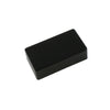 Allparts Plastic Humbucking Pickup Cover Set No Holes (2 pcs) - Black