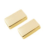Allparts Humbucking Pickup Cover Set No Holes (2 pcs) - Gold