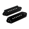 Allparts P-90 Pickup Cover Set (2 pcs) - Black