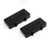 Allparts Pickup Cover Set for Jazzmaster (2 pcs) - Black