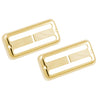Allparts Filtertron-style Pickup Cover Set (2 pcs) - Gold
