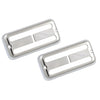 Allparts Filtertron-style Pickup Cover Set (2 pcs) - Chrome