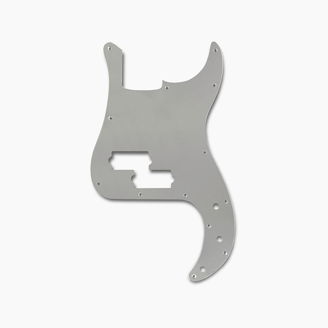 p bass pickguard front view mirror