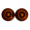 PK-0130 Set of 2 Vintage-style Speed Knobs - Amber
