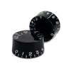 Set of 2 Vintage-style Speed Knobs - Black