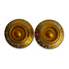 PK-0140 Set of 2 Vintage-style Bell Knobs - Gold