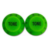 Set of 2 Plastic Tone Knobs for Stratocaster® - Green
