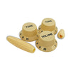 Allparts Complete Knob Set For Strat (5 pcs) - Cream