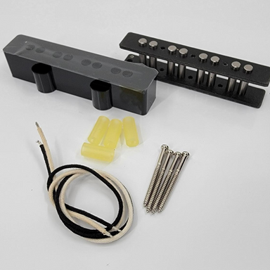 pickup kit with, plate, wire, screws and tubing