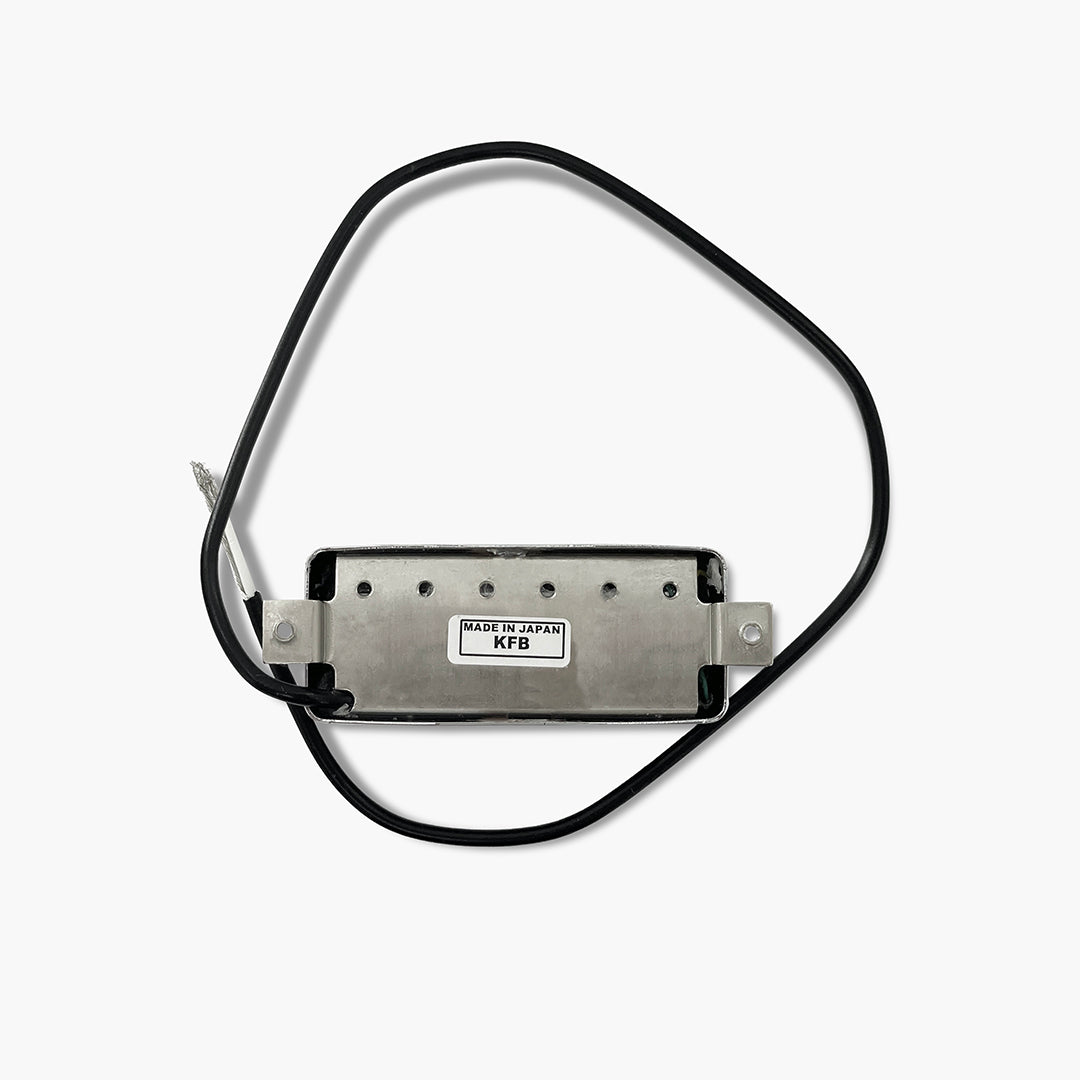 bottom side of mini-humbucking pickup