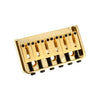 SB-5107 Non-Tremolo Bridge with Steel Saddles - Gold
