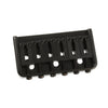 SB-5107 Non-Tremolo Bridge with Steel Saddles - Black