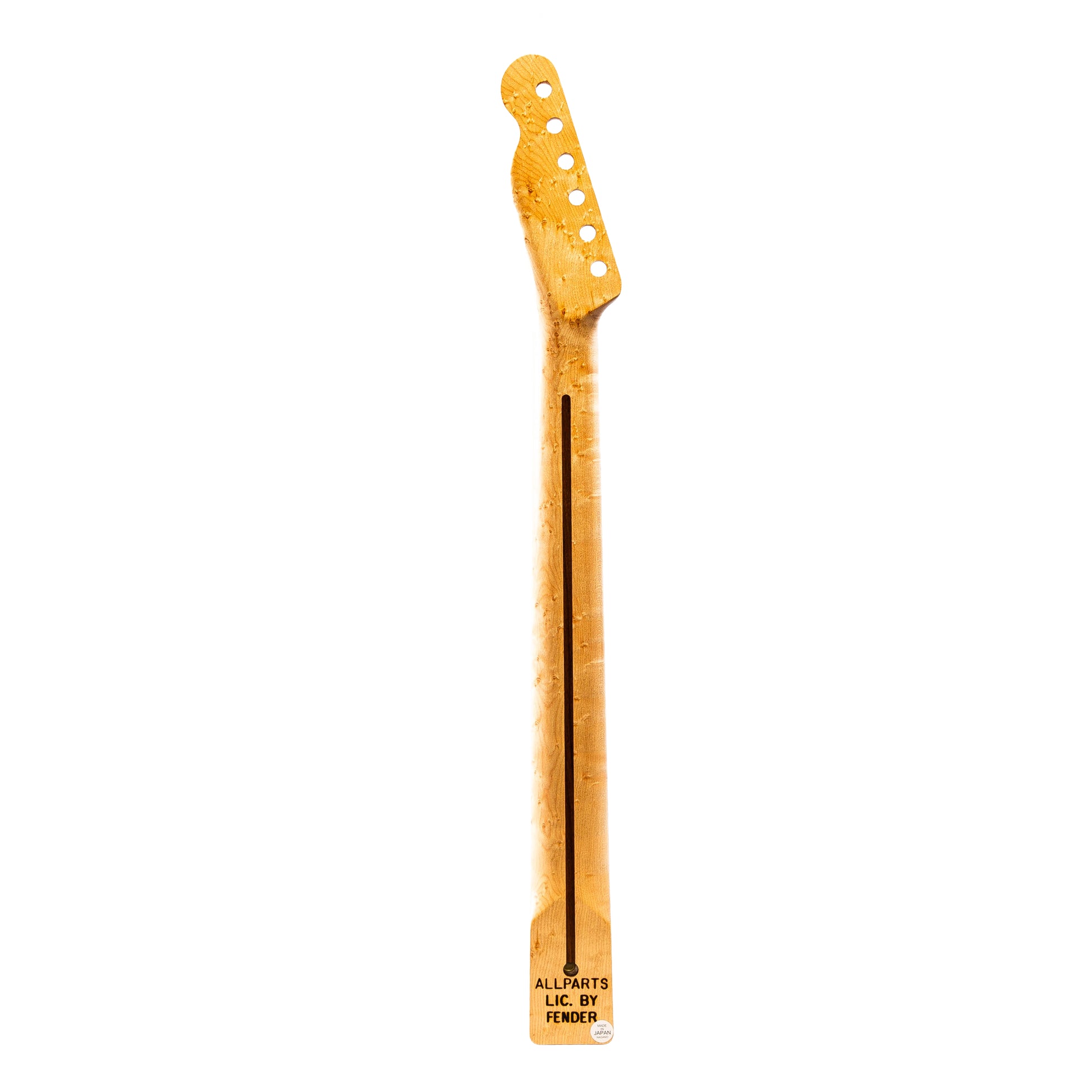 ap select birds eye maple tele neck back view