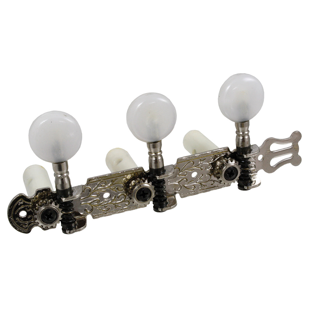 TK-0126 Classical Tuner Set with Pearloid White Buttons