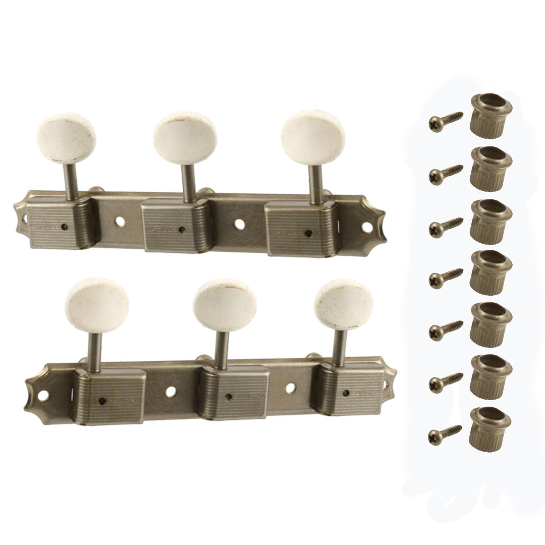 Aged Gotoh Vintage-style Deluxe 3x3 Strip Keys
