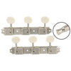 Gotoh Vintage-style Deluxe 3x3 Strip Keys - Nickel