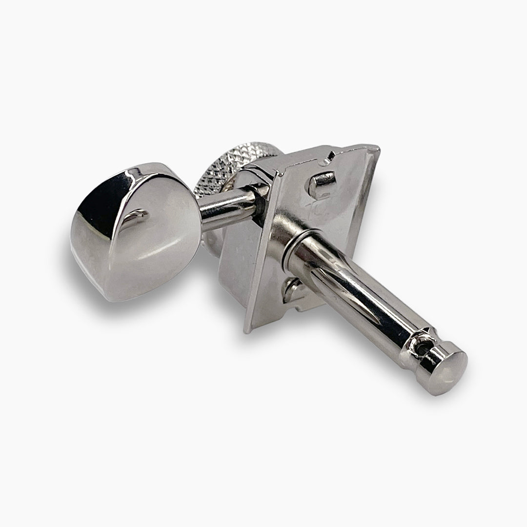 vintage locking single rear view nickel