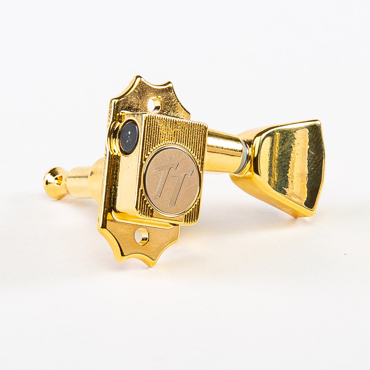 true tune vin mod 3x3 keys w/ keystone button single front view gold